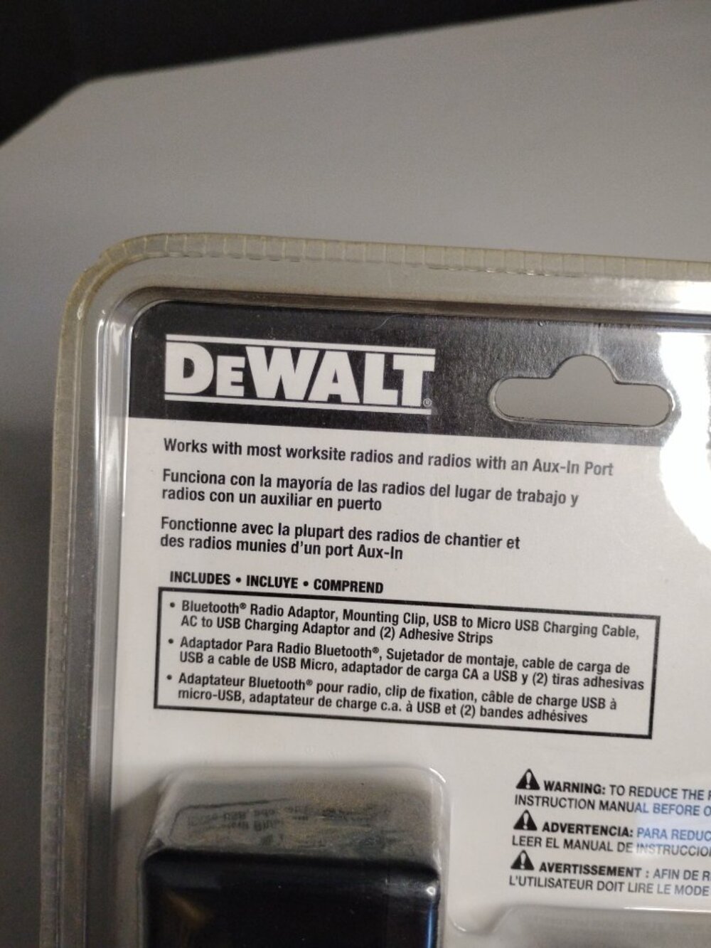 DeWalt Bluetooth Radio Adapter - Picture 8 of 9